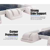 7Pcs Solar Panel Corner Mounting Brackets Kit