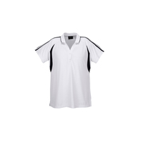 Ladies Flash Polo Royal/Gold 8