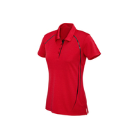 Ladies Cyber Polo Navy/Silver 24