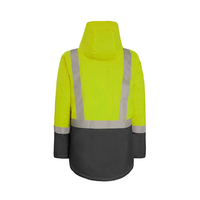 Rainbird Workwear Harvey Parka Fluoro Small Fluoro Orange/Charcoal