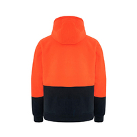 Rainbird Workwear Taylor Sherpa Fluoro Hoodie XS Fluoro Orange/Navy