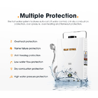 SAN HIMA Portable Gas Water Heater System 8L Outdoor Camping Shower Caravan