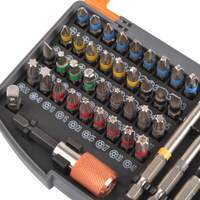 Masterspec 42-piece cr-v security screwdriver bit set