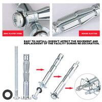 TOPEX 41 Pieces Hollow Wall Anchor Fixing Setting Tool Kit