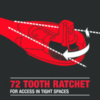 TOPEX 52-Piece Hand Tool Kit Portable Home/Auto Repair Set w/ Ratchet Wrench, Pliers ,Screwdriver Kits and Storage Case