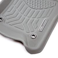 3D Maxtrac Rubber Mats for Toyota Land cruiser 79 Series Dual Cab 2007+-Front & Rear Colour Black