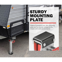 SAN HIMA 2x 590mm Drop Down Corner Steadies Stabilizer Legs Caravan Camper Trailer 1500LBS