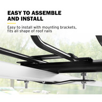Universal Steel Roof Rack Basket Car Luggage Carrier Steel Vehicle Cargo