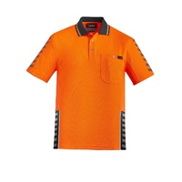 Syzmik Mens Komodo Polo Yellow/Black XXS