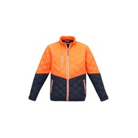 Syzmik Unisex Hexagonal Puffer Jacket Black XXS