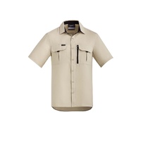 Syzmik Mens Outdoor S/S Shirt Green XXS