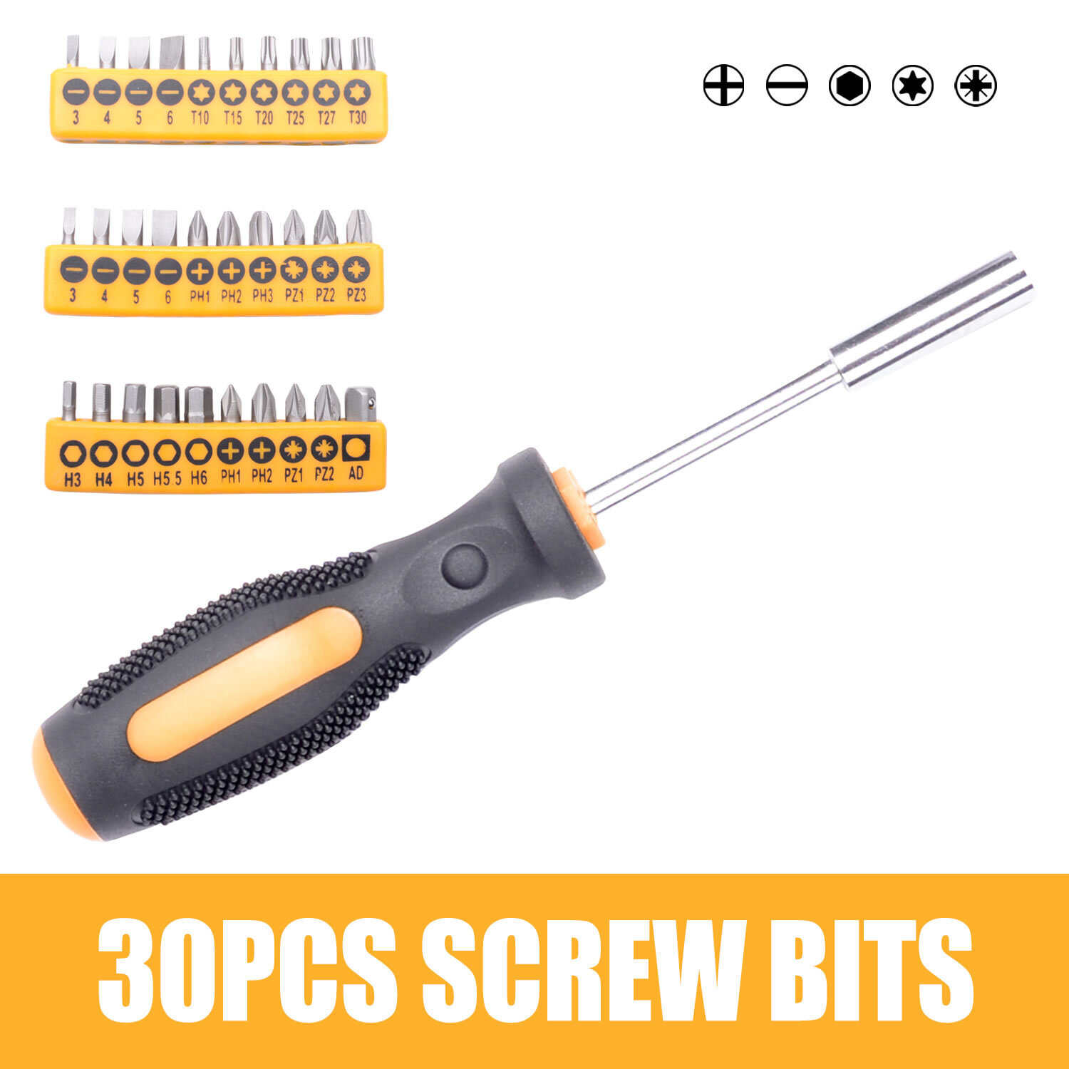 MasterSpec 100PCs Household Tool Kit Toolbox Set