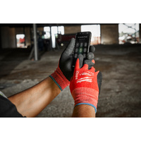 Milwaukee Medium Cut 2(B) Nitrile Dipped Gloves 48228926 [Size: Medium]