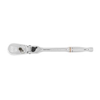 GearWrench 1/4" & 3/8"Dr 90T Dual Material Locking Flex Head Teardrop Ratchet Set 81274T
