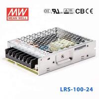 Mean Well MW LRS-100-24 24V 4.5A 100W Single Output Switching Power Supply