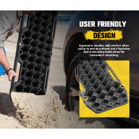 BUNKER INDUST Recovery Tracks Board 10T Sand Mud Snow Grass 4WD Accessory 1Pair