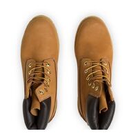 Timberland Women's Premium 6"" Waterproof Leather Boots Shoes - Wheat Nubuck - US 6.5