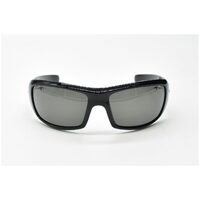 Eyres by Shamir THUNDER Shiny Black Frame Grey Lens Safety Glasses