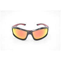 Eyres by Shamir ICEBERG Aluminum Black Frame Polarised Grey Red Revo Water Repellent Safety Glasses