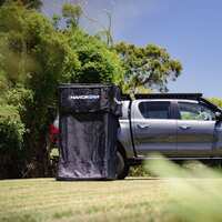 Fold-Out Camping Shower Tent