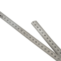 6-folding stainless steel rule polish finish