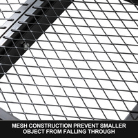 SAN HIMA Cargo Carrier Luggage Basket Car Rack Foldable Hitch Mount Steel Mesh