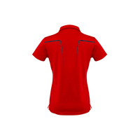 Ladies Cyber Polo Navy/Silver 24