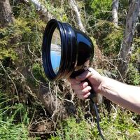 175mm /7" QH 100W Hand Held Spotlight