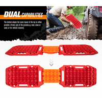 BUNKER INDUST Recovery Tracks Sand Track Red 15T 4WD Car Accessories 4x4