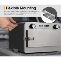 SAN HIMA 12V 120W Travel Oven Portable Stainless Steel 180 C Max temperature 4WD