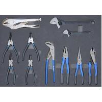 SP Tools 307 Piece 15 Drawer Custom Tool Kit - Black Metric/SAE SP50105X