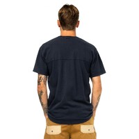 Elbow Grease Short Sleeve Tee Colour Navy Blue Size M