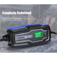 ATEM POWER Smart Battery Charger Trickle 10A 6V/12V