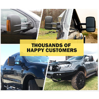 Pair Extendable Towing Mirrors For Ford Ranger 2012-MY2021
