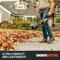 WORX NITRO 40V (2x 20V) Brushless LEAFJET Blower (Tool Only) WG5853E.9