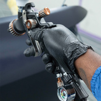 Workquip 1.3mm 600ml X1 Gravity Feed Mini Spray Gun WX-102G-13