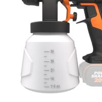 WORX NITRO 20V Brushless HVLP Paint Sprayer Kit with 2.0ah POWERSHARE Battery & Charger WX020.B