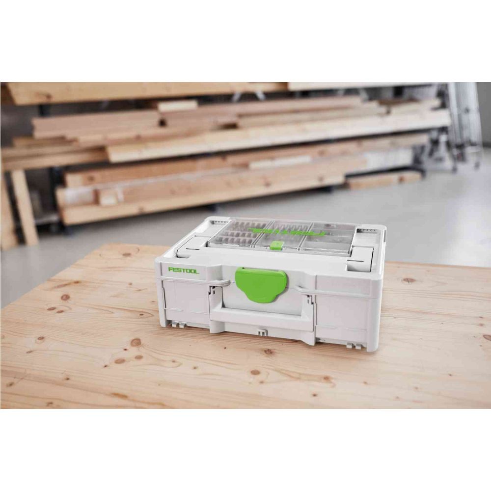 Festool Systainer3 SYS 3 Medium 237mm x 396mm with Storage Lid 577348