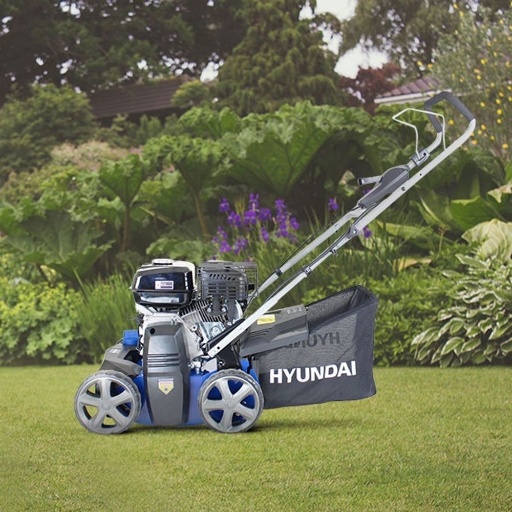 Push along scarifier sale