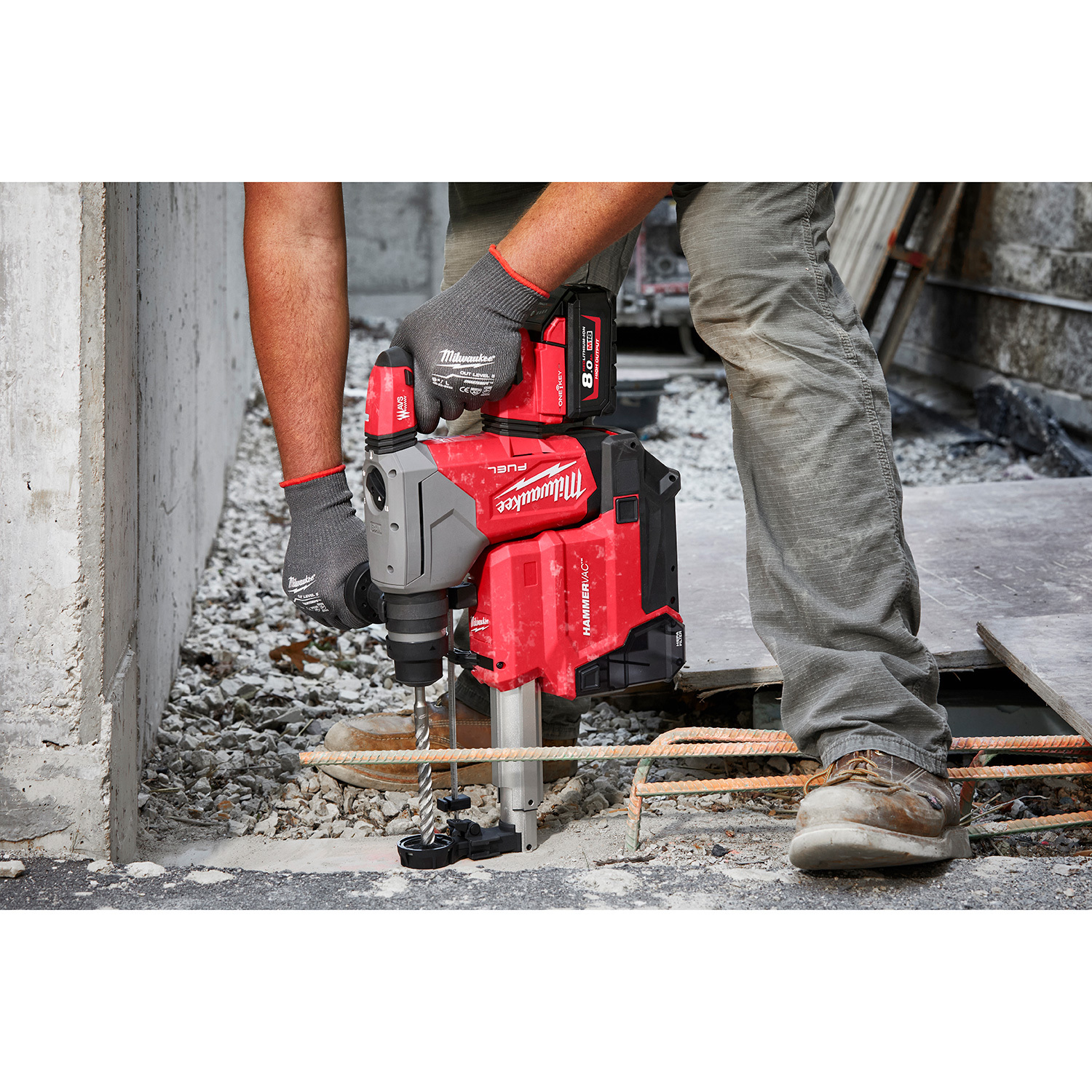 Milwaukee 18V FUEL HAMMERVAC 28 mm Dedicated Dust Extractor (Tool Only) M18FPDEX-0