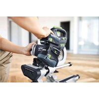 Festool KSC 60 KAPEX 18V 216mm Slide Compound Mitre Saw 5.2Ah Energy Set & Stand 577178