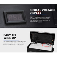 ATEM POWER Battery Box with 500W Inverter built-in VSR Isolator