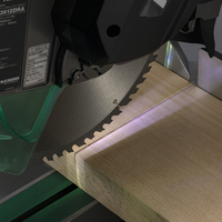 HiKOKI 36V 305mm (12") Brushless Slide Compound Mitre Saw (tool only) C3612DRA(H4Z)