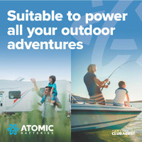 Atomic 12V 90Ah CCA750 Dual Purpose AGM Battery 7811