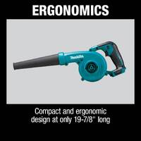 Makita 18V Blower - Short Nozzle (tool only) DUB185Z