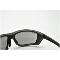 Eyres by Shamir EDGE Foam Matt Charcoal Grey Frame Grey AF & AS Lens Safety Glasses