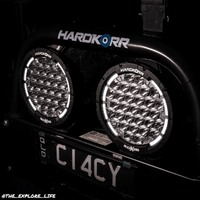 Hardkorr BZR-X Series 9" LED Driving Lights (Pair w/Harness)