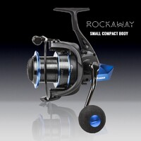 Okuma Rockaway 6000 Spinning Fishing Reel - 5 Bearing Long Cast Surf Reel