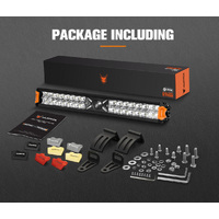 Lightfox 22inch Rigel Osram Laser LED Light Bar Dual Rows Combo Driving Lamp