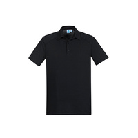 Byron Mens Polo Steel Blue XL